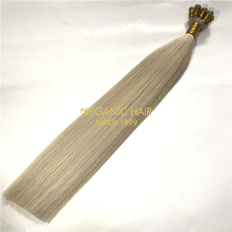 Customized human full cuticle hand tied weft #60A color X188